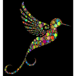 Prismatic Hummingbird Circles 4