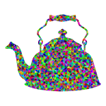 Prismatic Low Poly Teapot