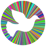 Prismatic Peace Dove Halo