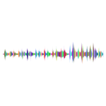 RGB Sound Wave No Background