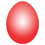 Red Easter Egg