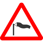 Roadsign crosswind