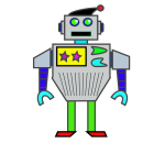 Colorful robot