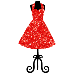 Ruby 1950s Vintage Dress