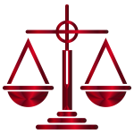 Sanguine Scales Of Justice Icon