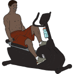 Exercise Bike Man