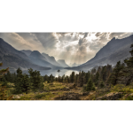 Surreal Glacier National Park