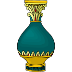 Colorful vase image