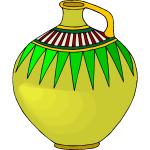 Colored vase image