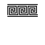 ancient greek fret pattern