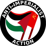 Anti-imperialist action clip art