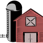 Barn vector image