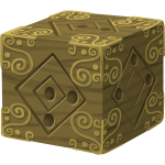 Artifact mysterious cube clip art