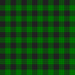 Black and green plaid cloth