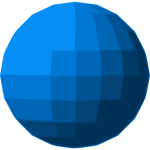 blue sphere