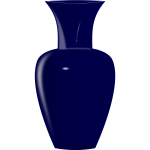 Blue vase