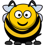 Cartoon Bee