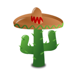 Vector image of cactus