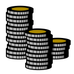 Coins vector image