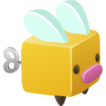 Cute toy box