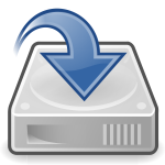 Save as file computer OS icon vector graphics