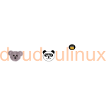 DoudouLinux Logo - Operating System fun and accessible for kids from 2 to 12 years old