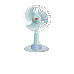 Desktop fan vector image