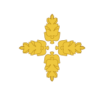 Golden Wheat Medallion