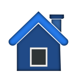 Simple house vector graphics