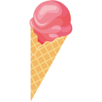 Ice cream cone clip art