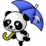 Umbrella panda