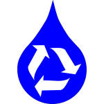 Recycle water (blue)