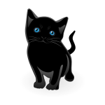 Little cat vector