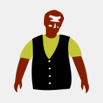 Man in vest