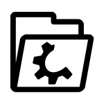 Folder settings icon