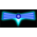 Glowing symbol