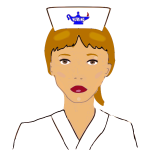 Vector image of nurse