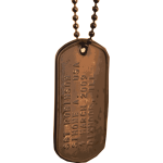 photorealistic dogtags