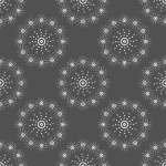 plant pattern 01 black