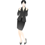 Elegant businesswoman