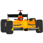 Race car vector image