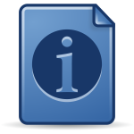 Info symbol image