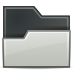 Document folder symbol