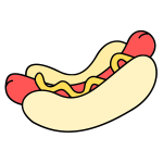 hotdog - colour