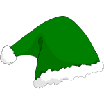 Elf hat vector