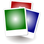 Vector clip art of photo gallery icon