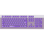 Purple keyboard vector image