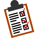 Checklist vector icon