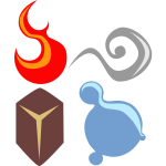 symbolic four elements