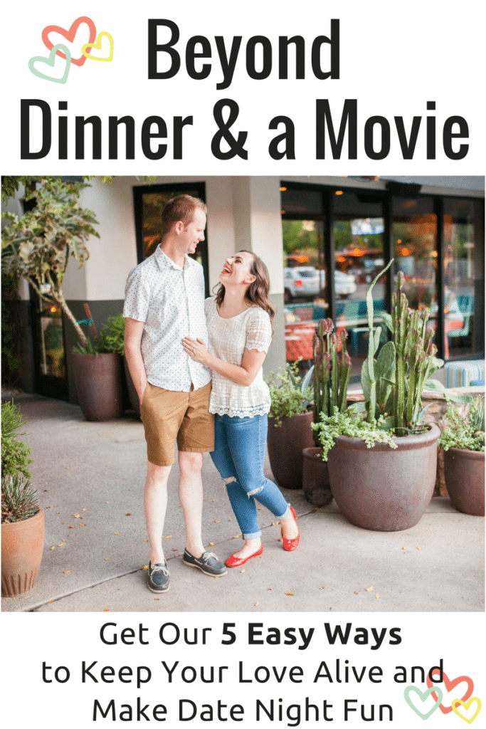 Beyond dinner and a movie fun date ideas email series opt in.